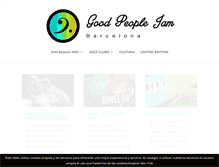 Tablet Screenshot of goodpeoplejam.com